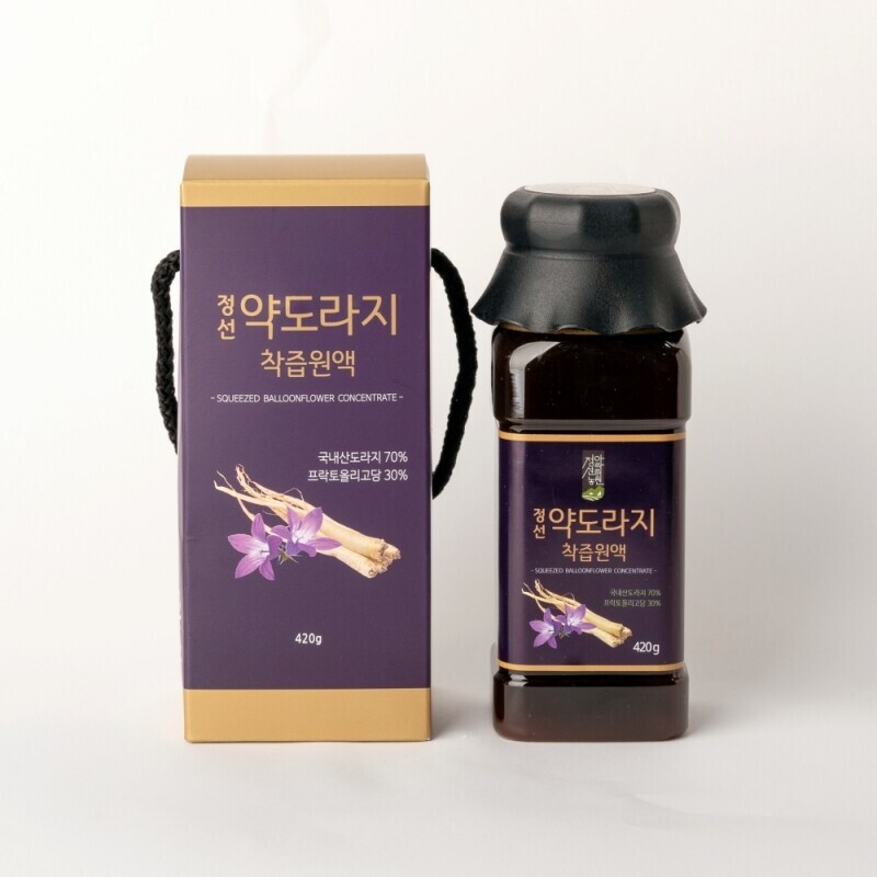 정선아라리한과농원,정선사위 정선 약도라지 착즙원액 420g